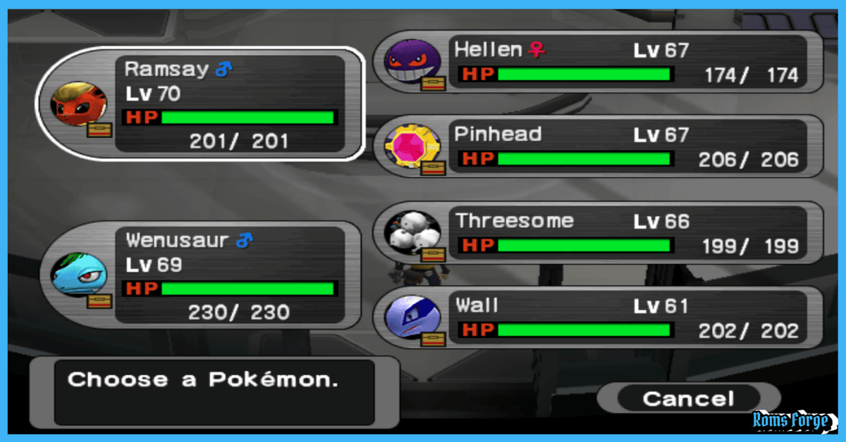 Pokemon XD Gale of Darkness ROM 