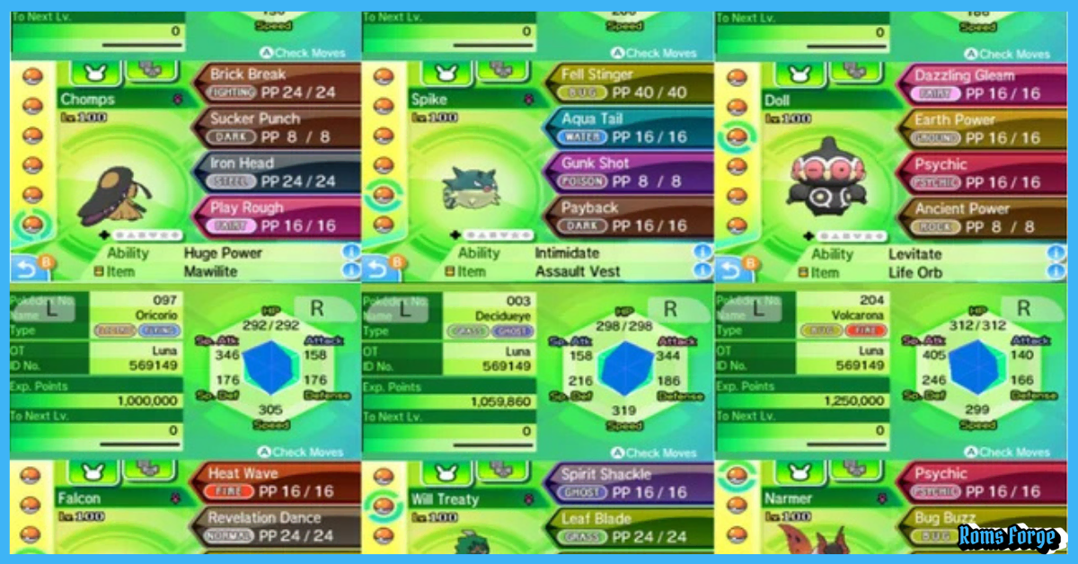 Pokemon Prismatic Moon ROM